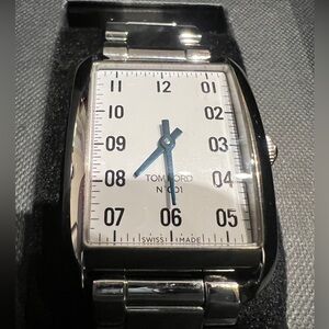Tom Ford 001 Silver watch